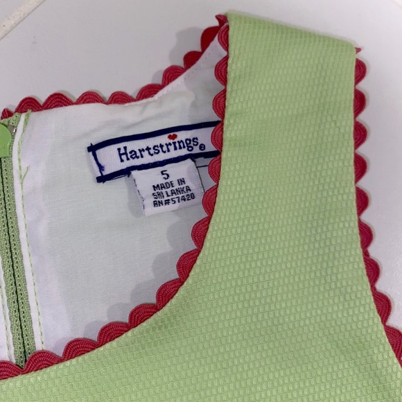 Hartstrings Lime Green Ladybug Dress - Picture 4 of 8